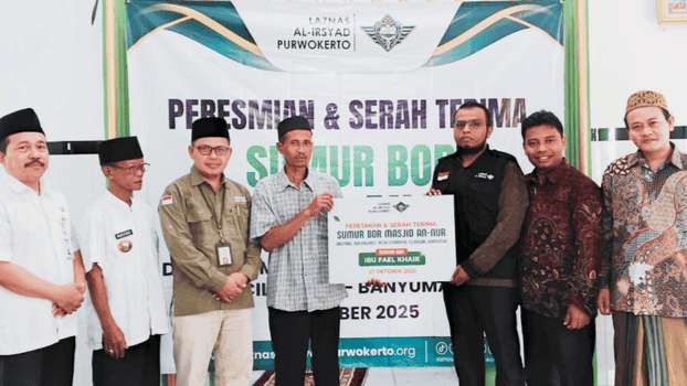 Sumur Bor Masjid An Nur Diresmikan, Solusi Air Bersih Bagi Warga Sudimara