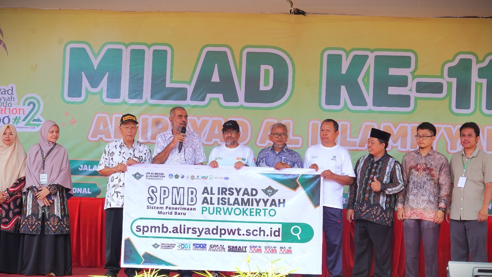 Ketua PC Al Irsyad Purwokerto Tutup Education Expo 2025 dan Resmikan Penerimaan Murid Baru