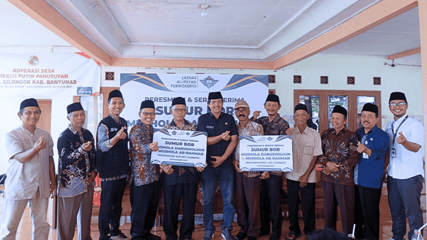 Bangun Dua Sumur Bor di Panusupan, LAZNAS Al Irsyad Purwokerto Bantu Atasi Kelangkaan Air Bersih