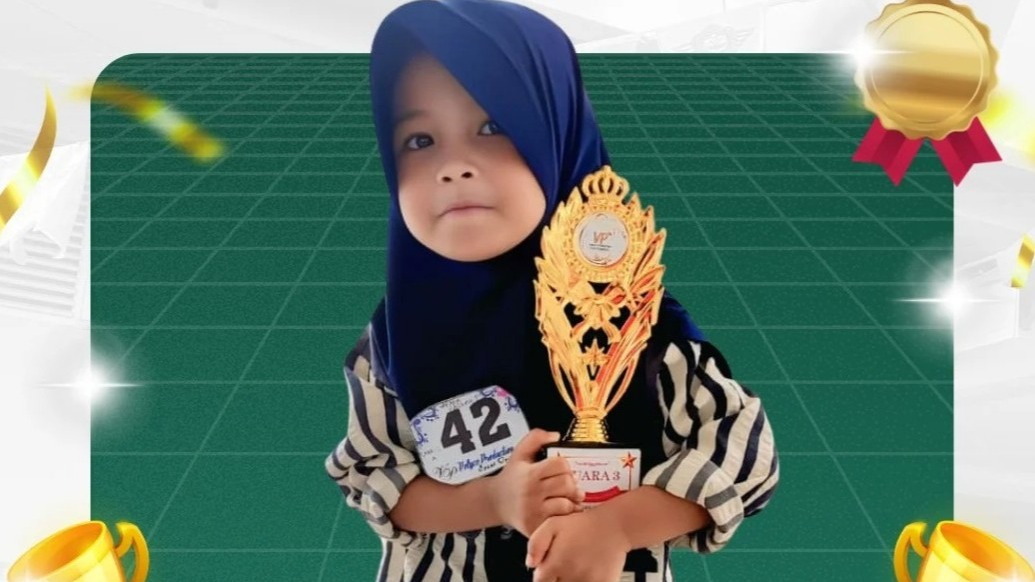 Safana Hasnah Fawzia Raih Juara 3 Lomba Hafalan PAUD & TK se-Purwokerto