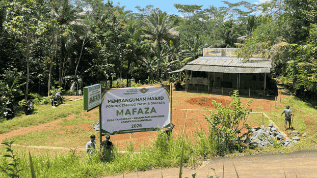 LAZNAS Al Irsyad Purwokerto Lakukan Monitoring Pembangunan Masjid dan TPQ di Desa Tanggeran Banyumas