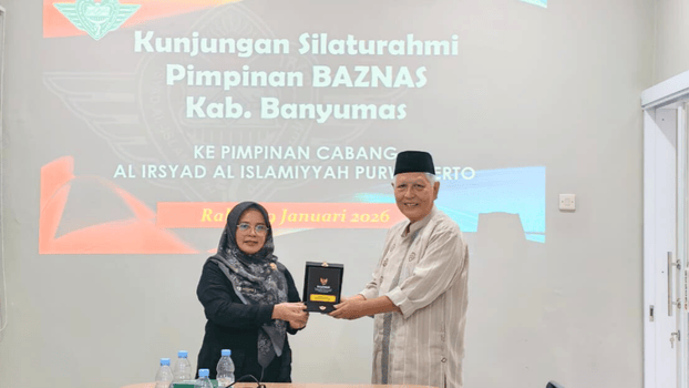 Kunjungan Pimpinan BAZNAS Kabupaten Banyumas ke PC Al Irsyad Al Islamiyyah Purwokerto dalam Penguatan Sinergi Zakat