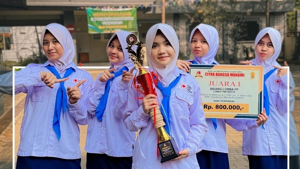Tim PMR Madya SMP Al Irsyad Purwokerto Raih Juara 1 Pertolongan Pertama di Ajang CFA 2026