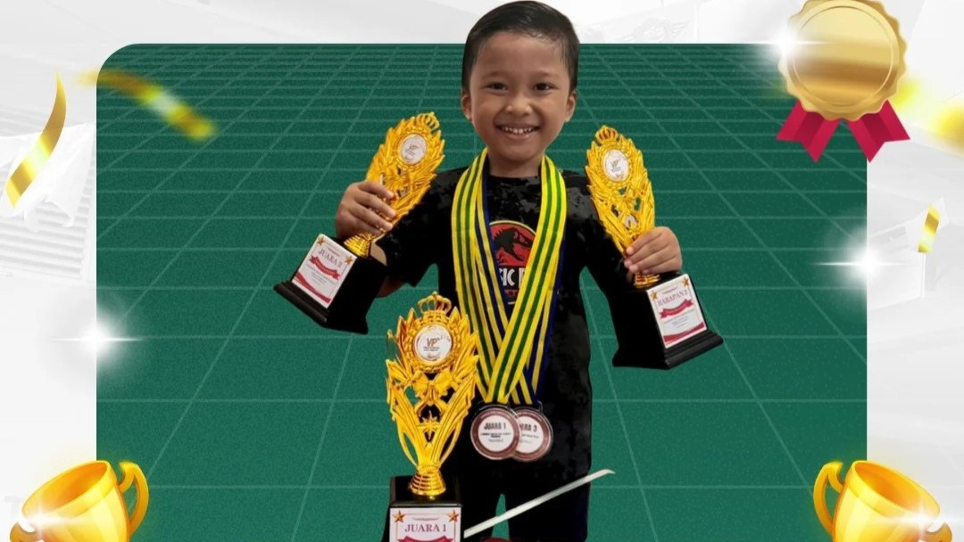 Agia Saddam Borong Juara 1 Lomba Hafalan, Juara 3 Lomba Matematika, Harapan 2 Lomba Mewarnai PAUD & TK se-Purwokerto