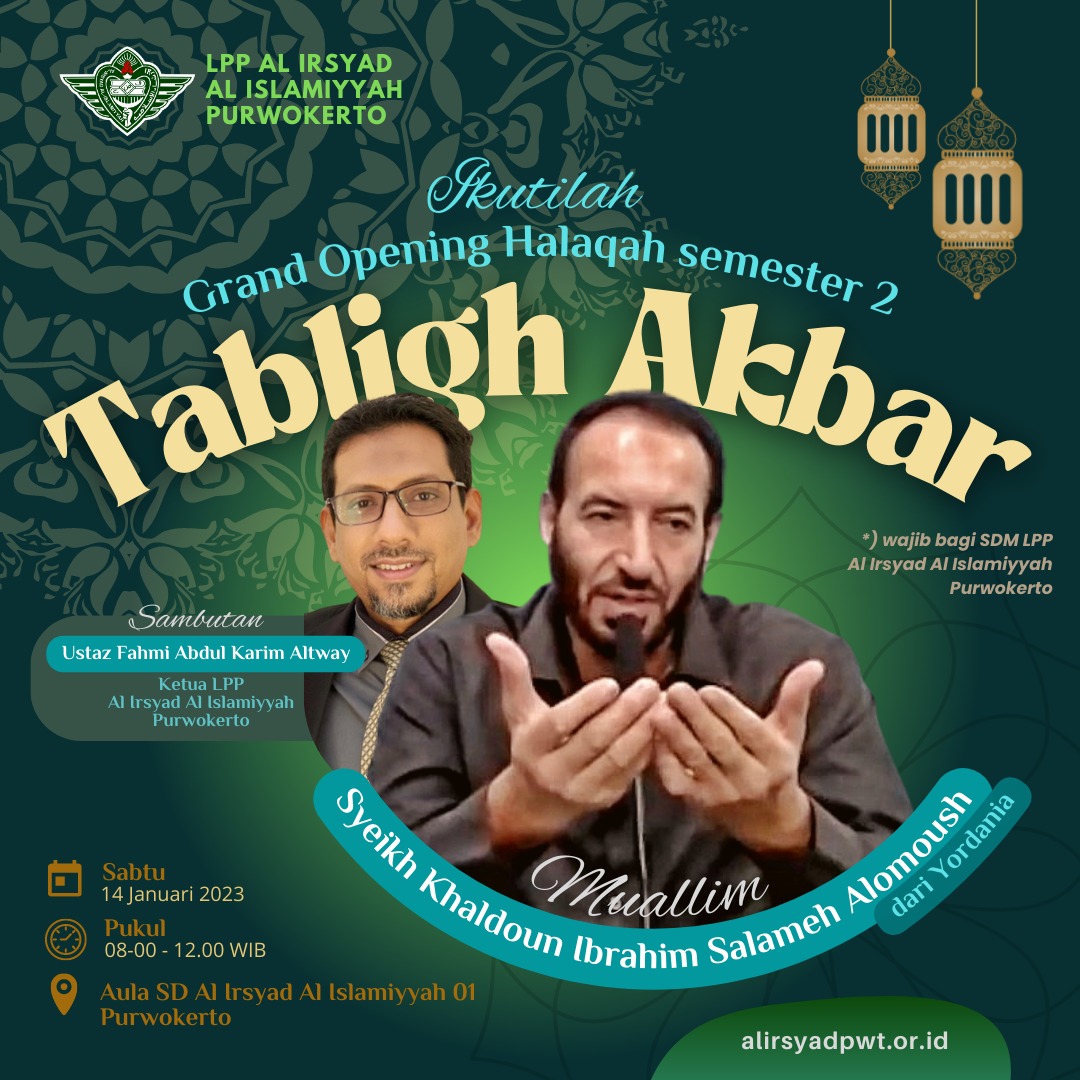 Tabligh Akbar Grand Launching Halaqah SDM