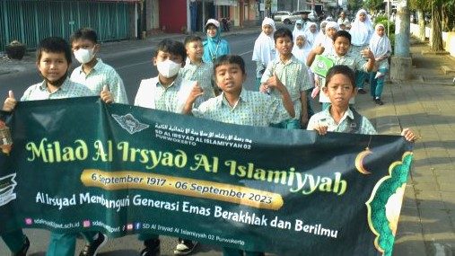 Milad ke 109 SD Al Irsyad Al Islamiyyah 02 Purwokerto: Menyebarkan Cinta dan Kebaikan