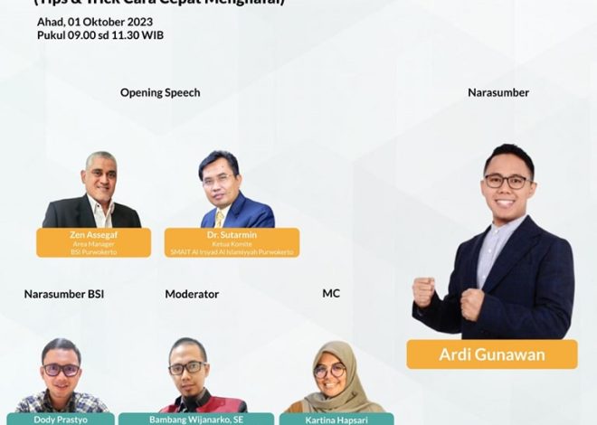 Webinar Parenting: “Strategi Unggul Meningkatkan Daya Ingat Siswa untuk Pendidikan Berkualitas”