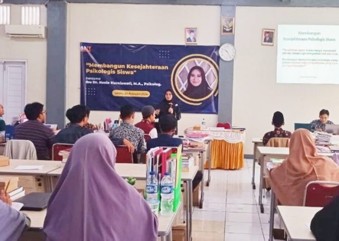 Tingkatkan Layanan: SMA IT Al Irsyad Purwokerto Ajak Seluruh Guru Berlatih Membangun Kesejahteraan Psikologis Siswa