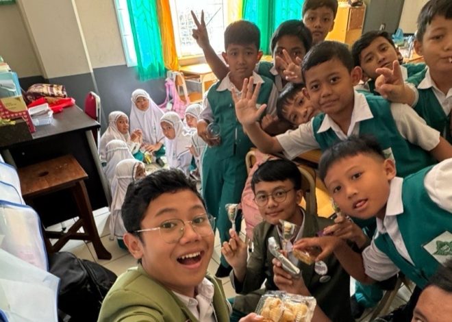 Turun Gunung, OSIS SMP Al Irsyad Purwokerto Bantu Siswa SD Lawan Bullying dan Tingkatkan Semangat Belajar