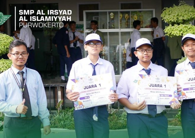 Cara Pintar SMP Al Irsyad Purwokerto Dorong Siswa Jaga Kebersihan Kelas