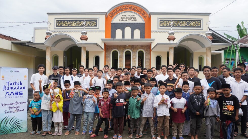 Tarhib Ramadan AABS Purwokerto Tebar Kebaikan di 12 Masjid dan Mushola