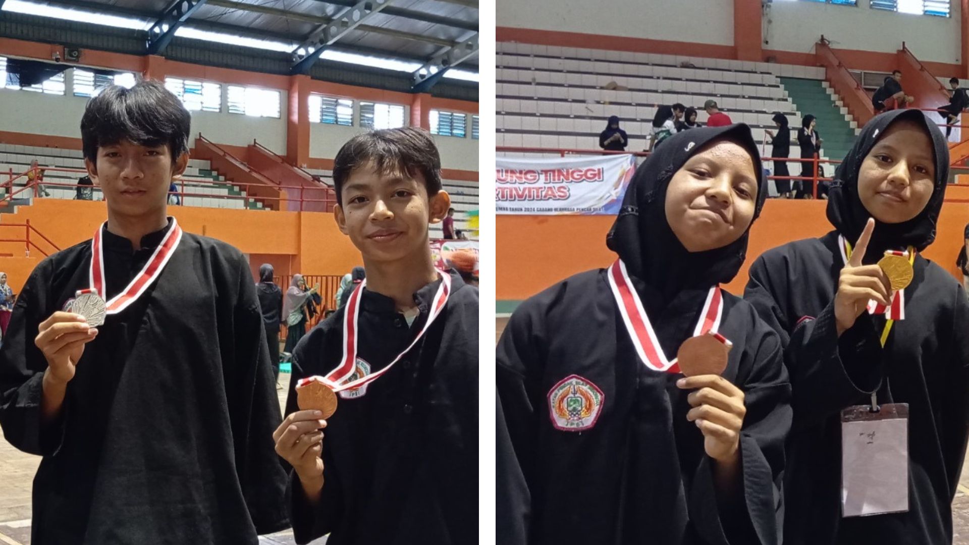 Hebat, Atlet Pencak Silat SMP Al Irsyad Purwokerto Raih 5 Medali di POPDA Banyumas