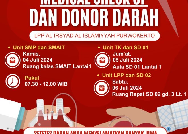 Medical Check Up dan Donor Darah