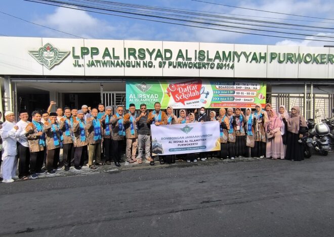 Hari ini, LPP Berangkatkan 19 Jamaah Umrah Guru dan Karyawan Al Irsyad Al Islamiyyah Purwokerto