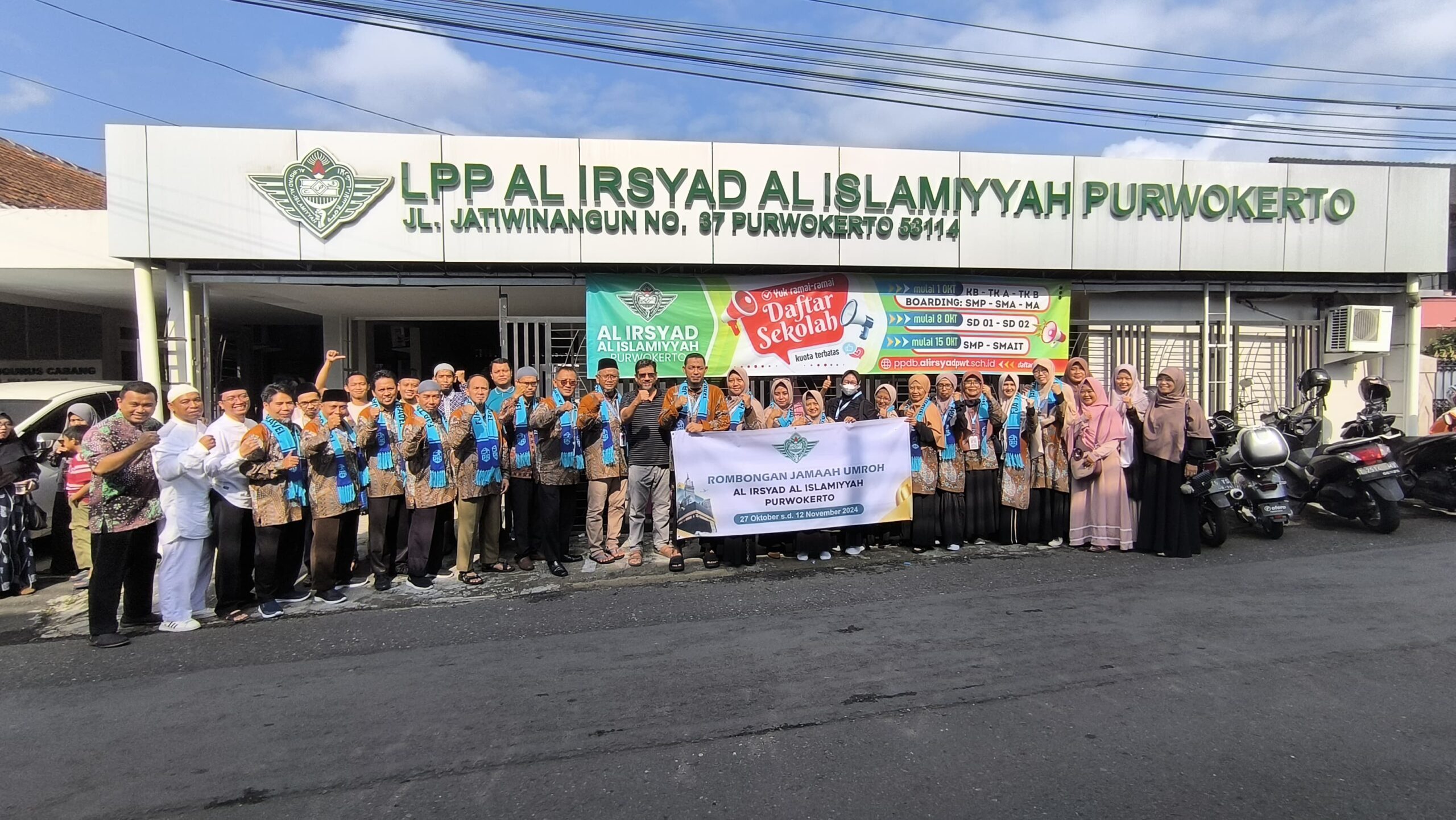 Hari ini, LPP Berangkatkan 19 Jamaah Umrah Guru dan Karyawan Al Irsyad Al Islamiyyah Purwokerto