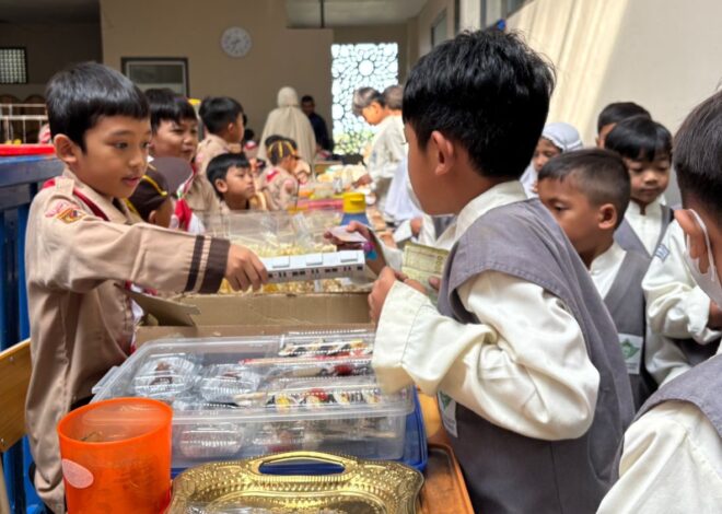 Bazar Siaga Latih Jiwa Wirausaha Siswa Kelas 3 SD Al Irsyad Al Islamiyyah 01 Purwokerto