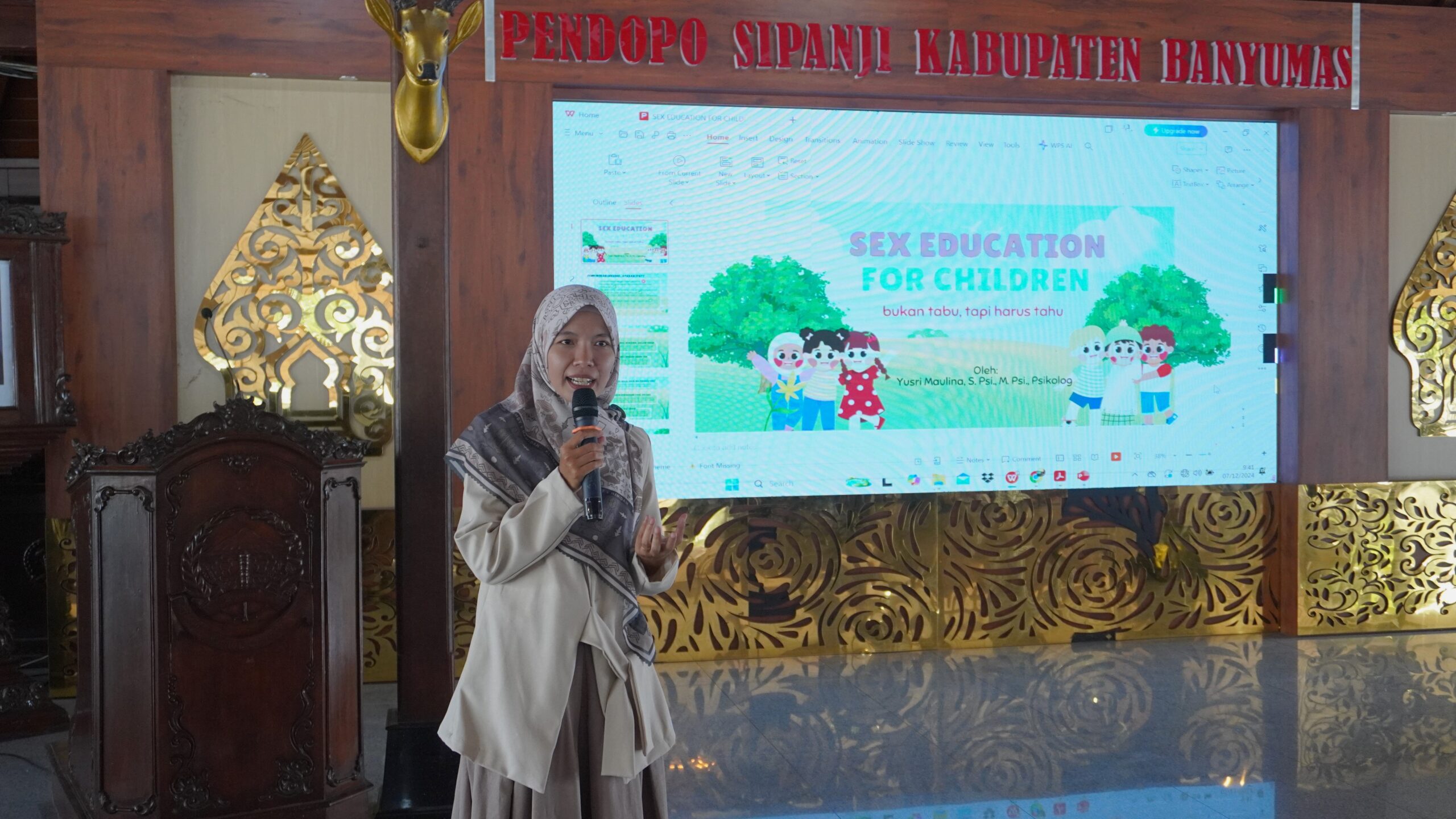 Bersama Komite, KB-TK Al Irsyad Purwokerto Gelar Talk Show “Sex Education for Children”